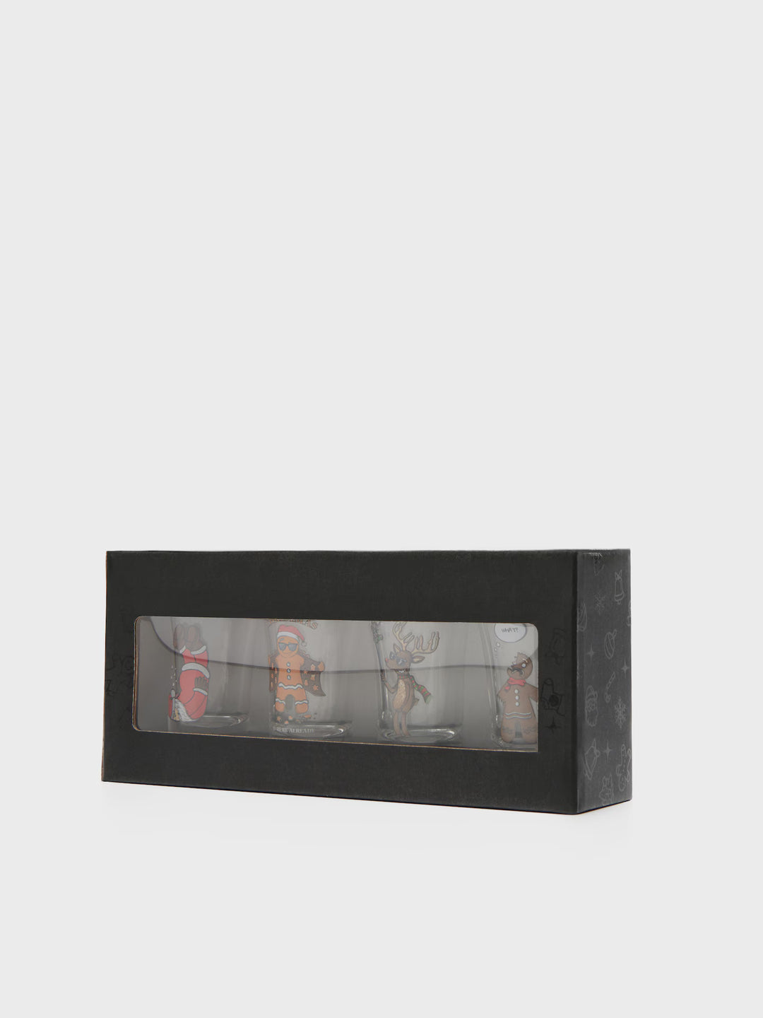 Set pahare HOUSE, transparent