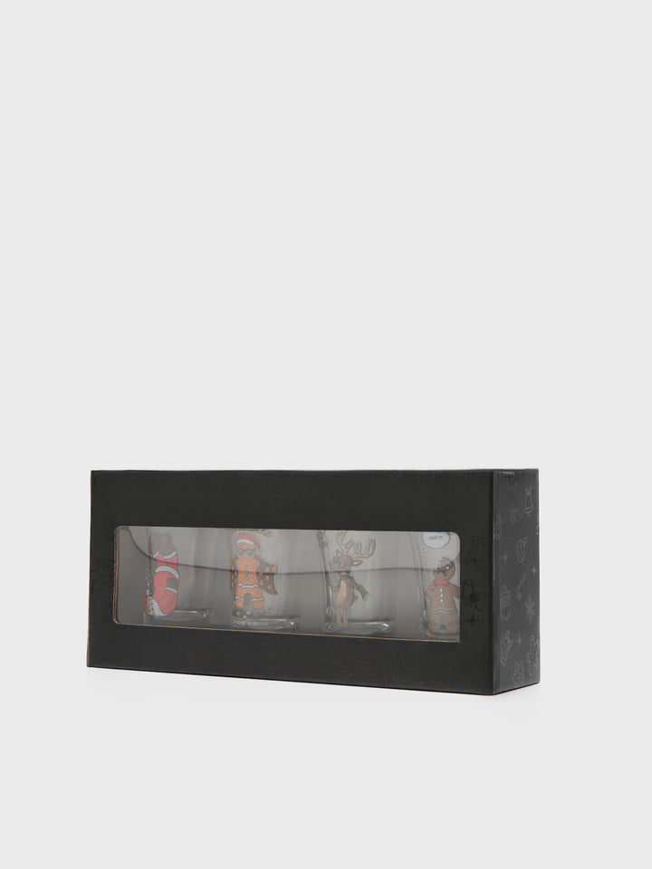 Set pahare HOUSE, transparent