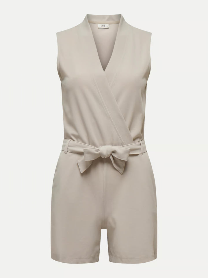 JDY short playsuit, beige