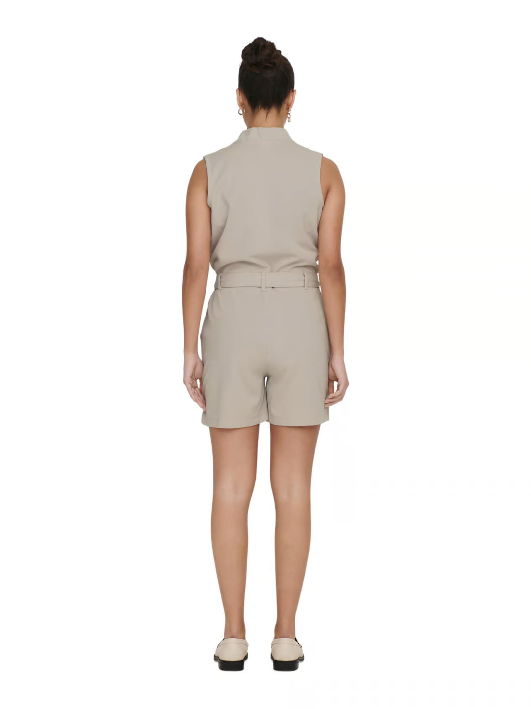 JDY short playsuit, beige