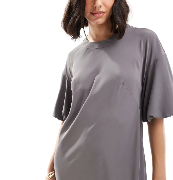 Rochie maxi Asos, gri