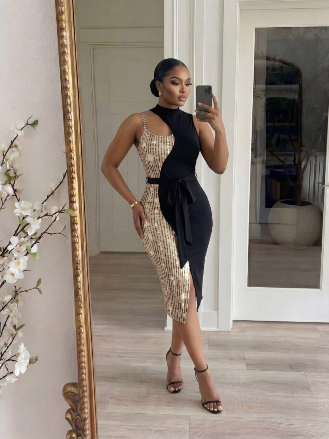 Rochie SHEIN, argintiu