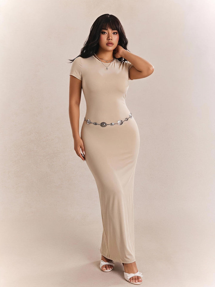 Rochie SHEIN, kaki