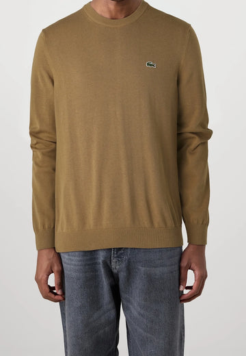 Pulover LACOSTE, maro