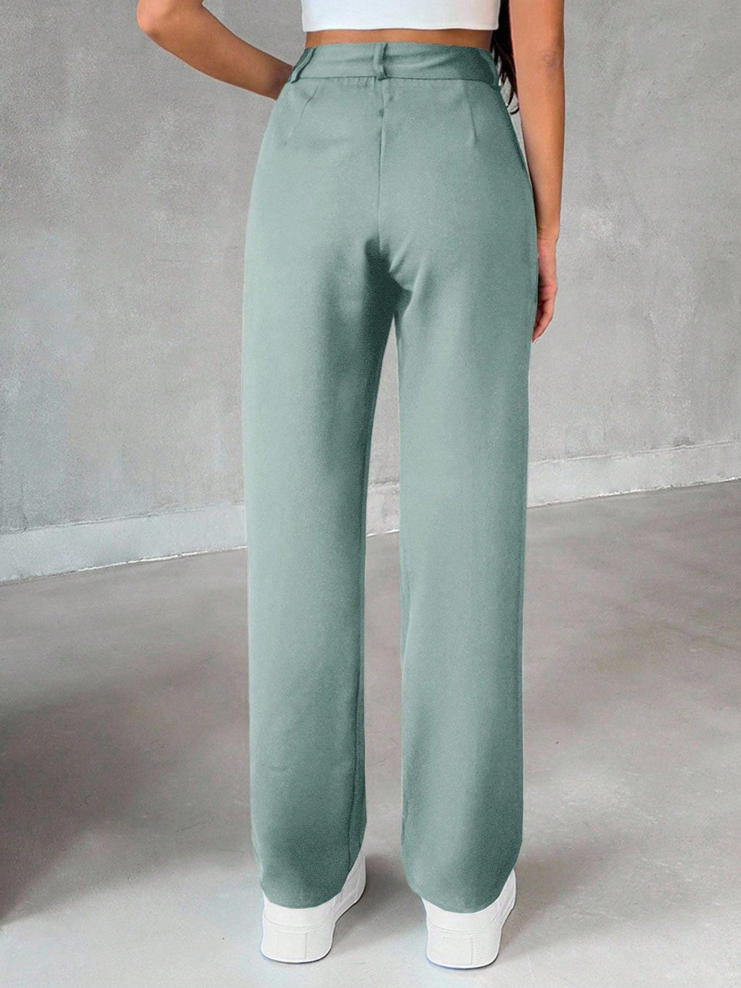 Pantaloni SHEIN, turcoaz