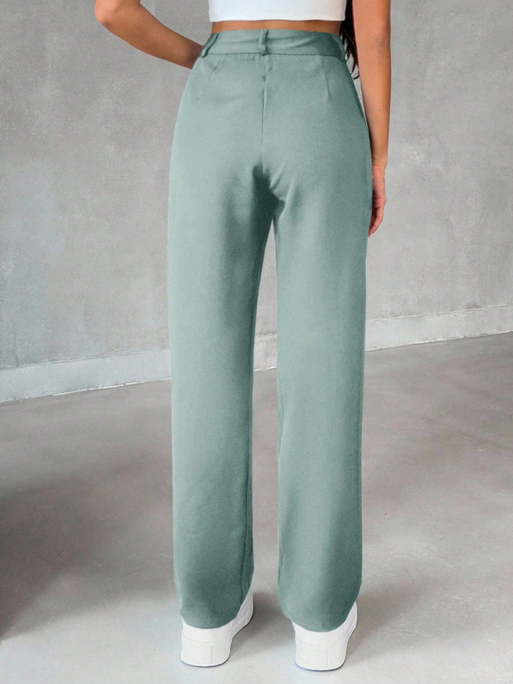 Pantaloni SHEIN, turcoaz