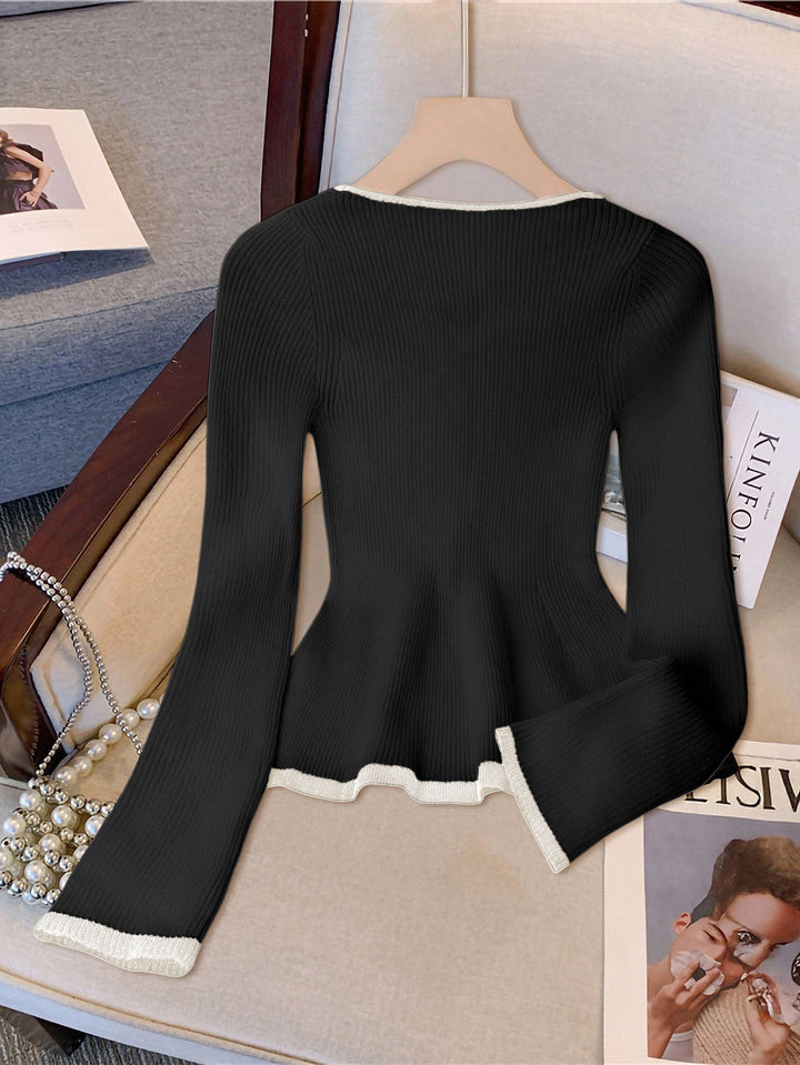 Pulover SHEIN, negru