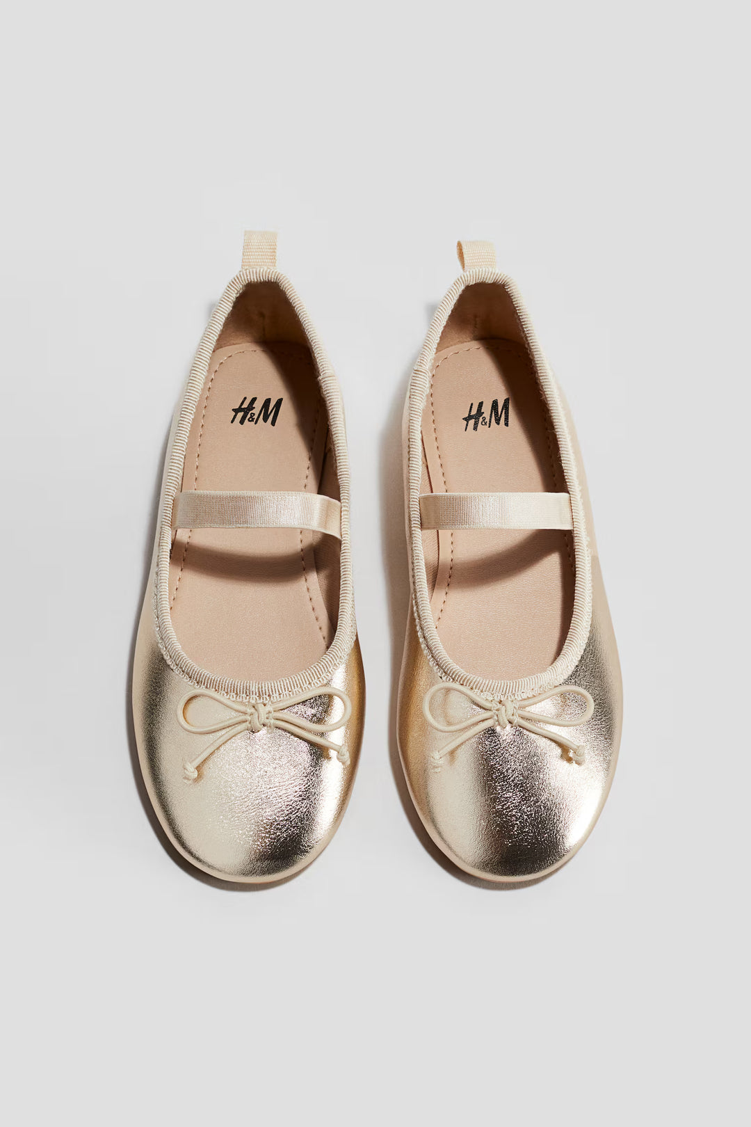 Balerini H&M, auriu