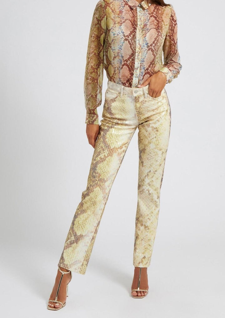 Jeans Guess, mix culori