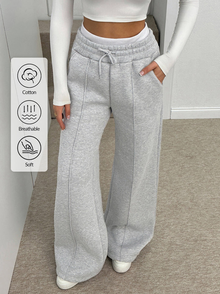 Pantaloni SHEIN, gri