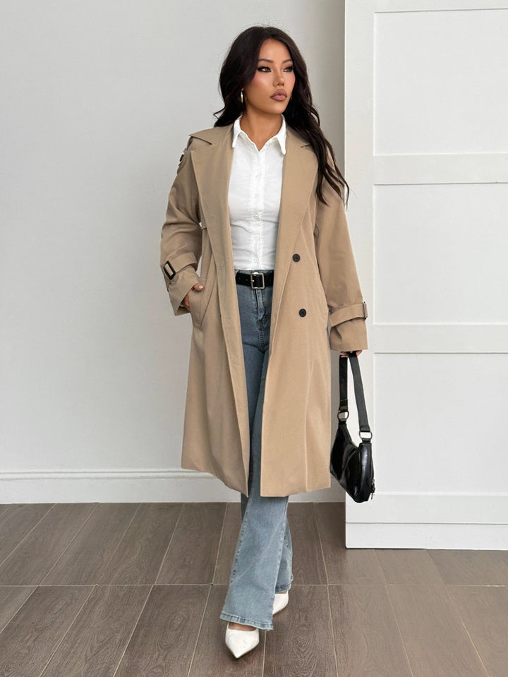 Trench SHEIN, kaki