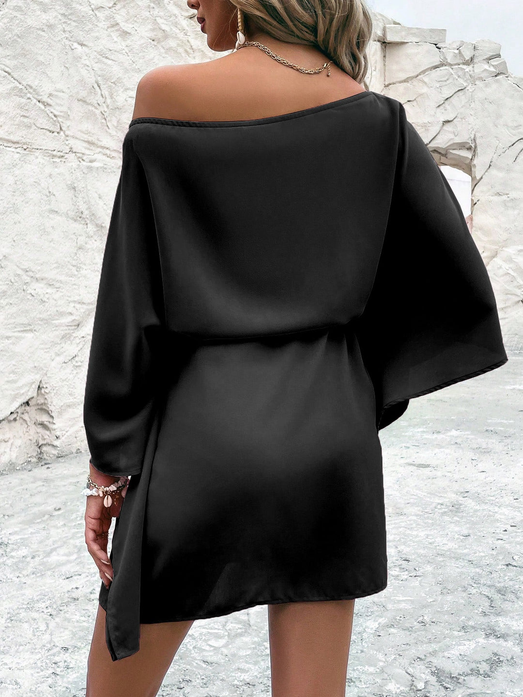 Rochie mini SHEIN, negru