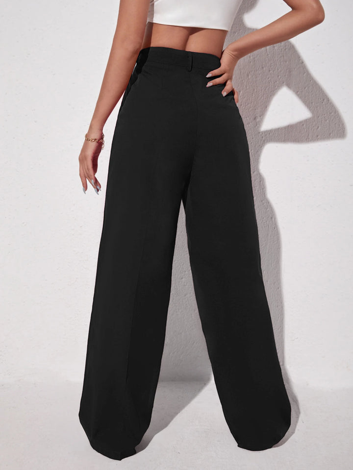 Pantaloni SHEIN, negru