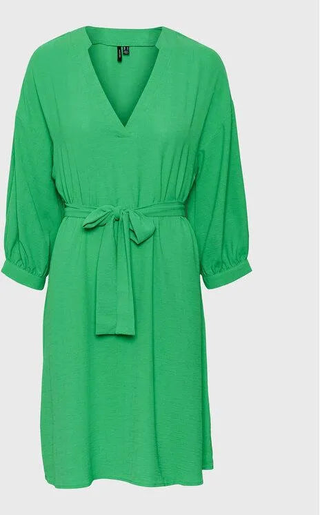 VERO MODA zöld miniruha