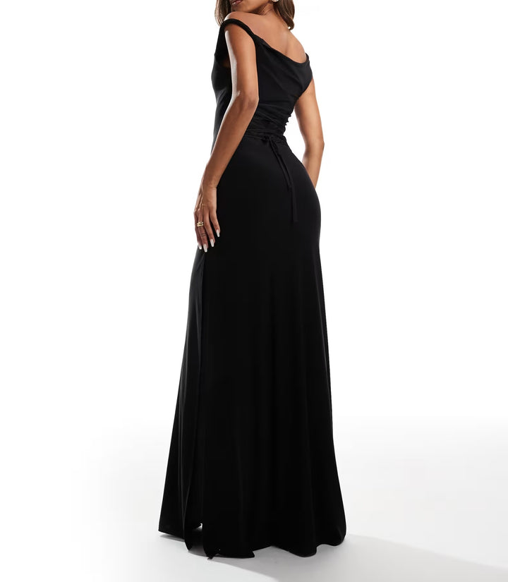 Rochie maxi ASOS, negru