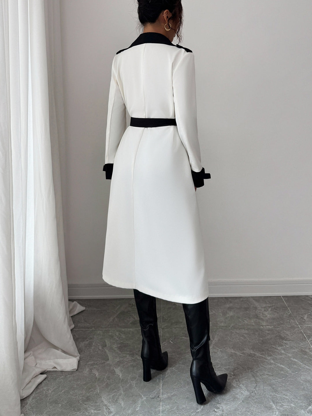 Trench SHEIN, mix culori