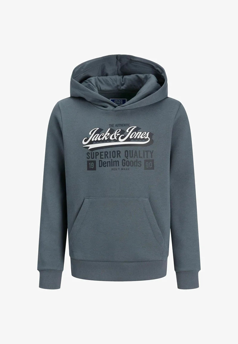 Kapucnis pulóver JACK&JONES, kék