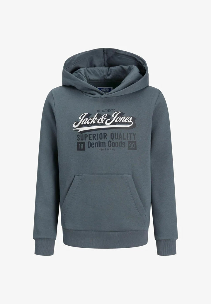 Kapucnis pulóver JACK&JONES, kék