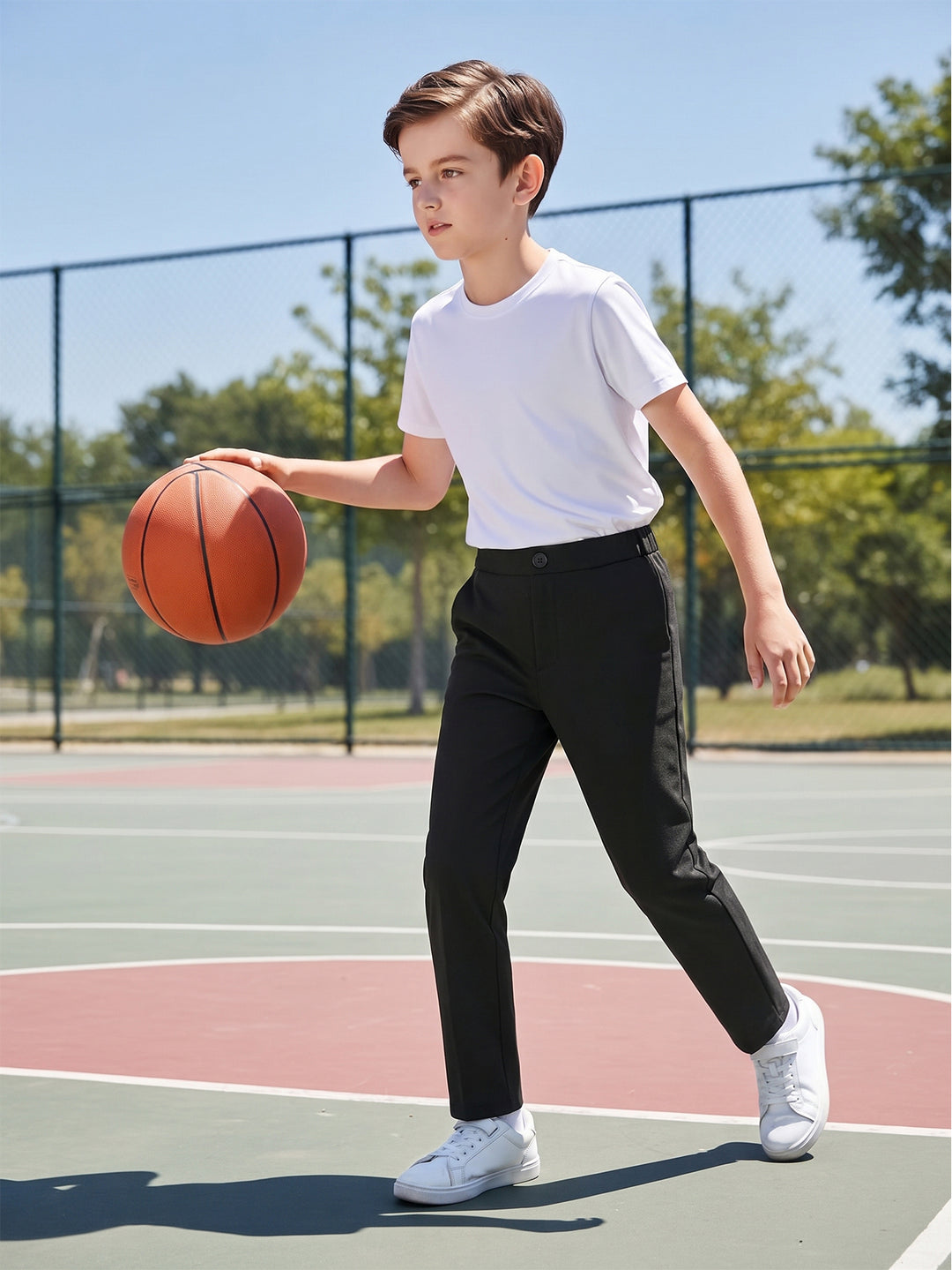 Pantaloni SHEIN, negru