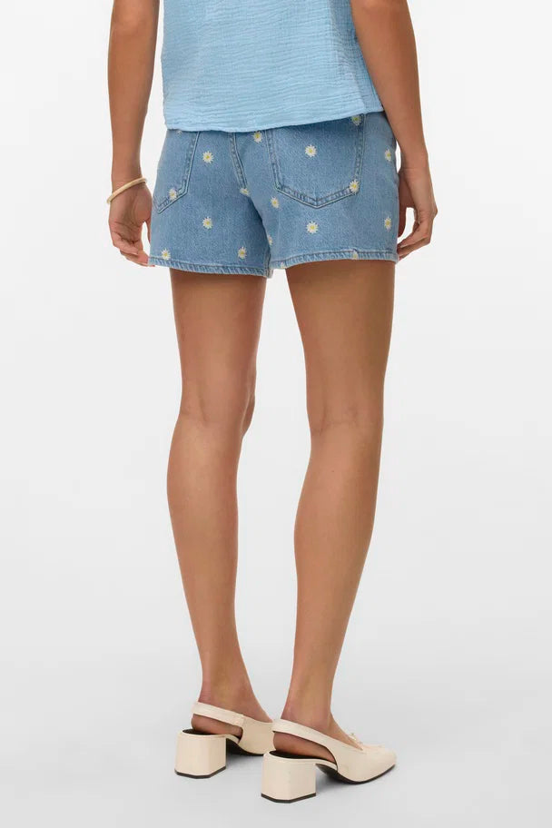 VERO MODA farmer rövidnadrág, kék