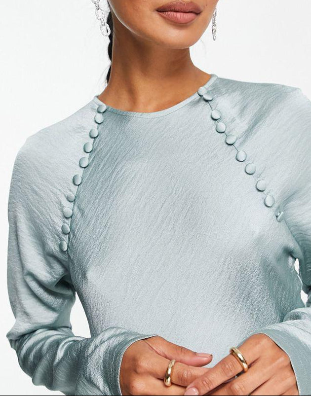 ASOS maxi ruha, türkiz