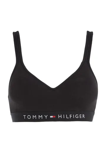 bustieră TOMMY HILFIGER, negru