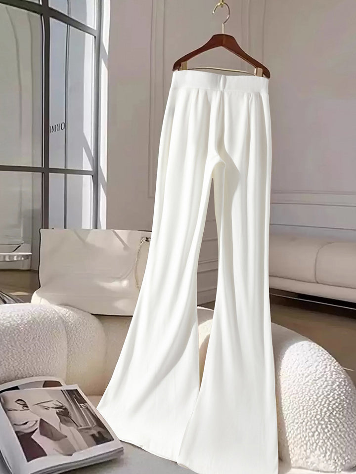 Pantaloni SHEIN, alb