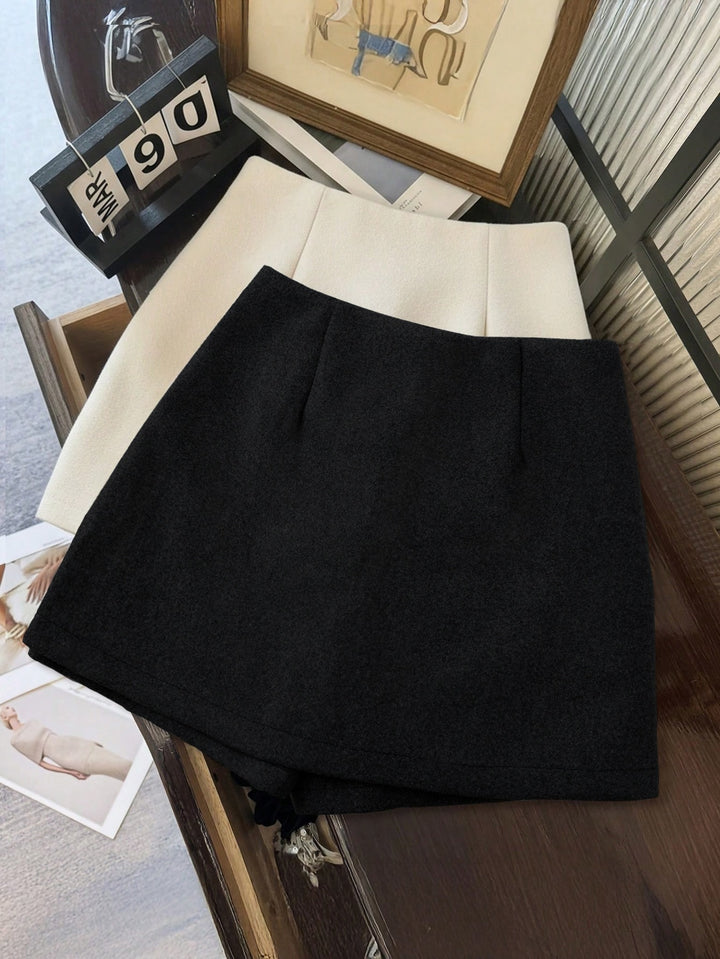 Pantaloni scurți SHEIN, negru