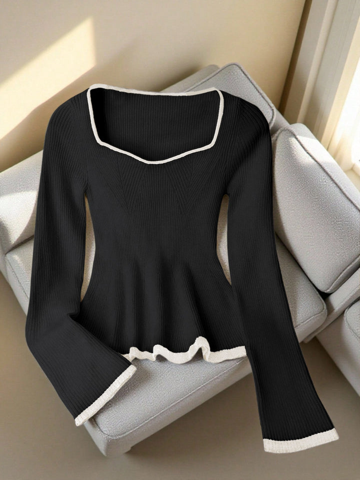 Pulover SHEIN, negru
