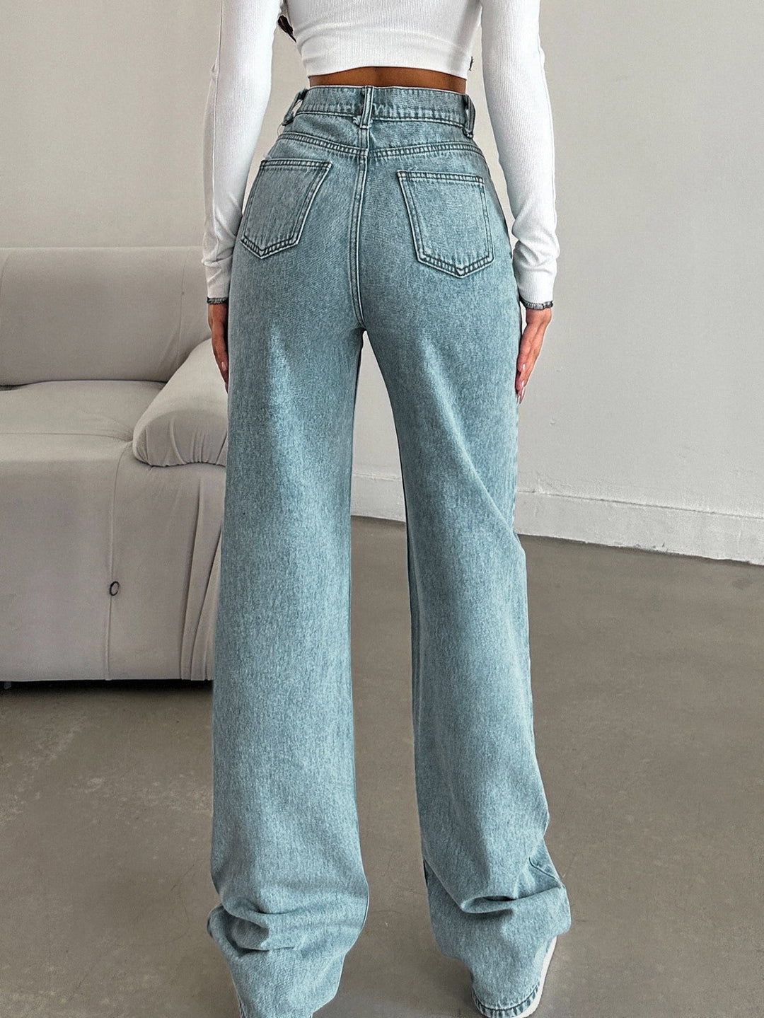 Jeans SHEIN, albastru