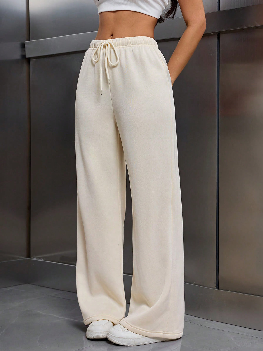 Pantaloni SHEIN, bej
