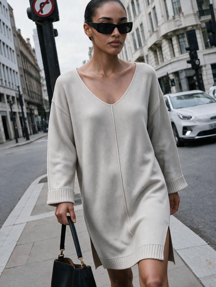 Rochie mini SHEIN, bej