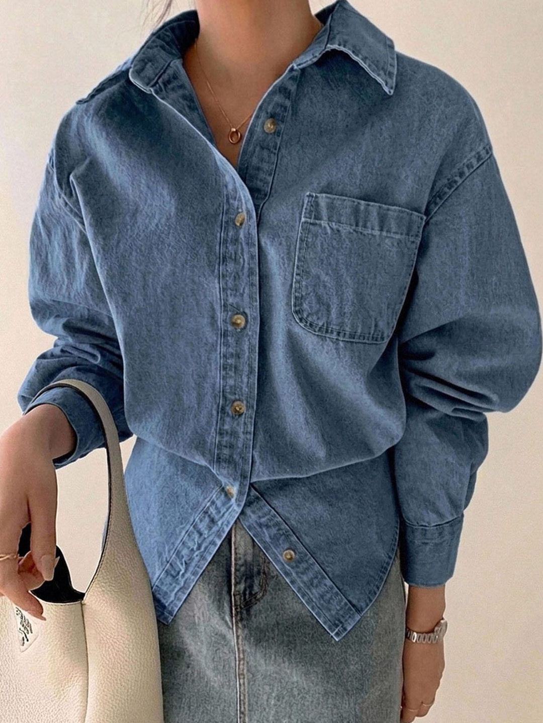 Top SHEIN, albastru