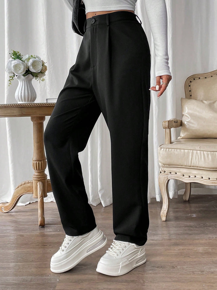 Pantaloni SHEIN, negru