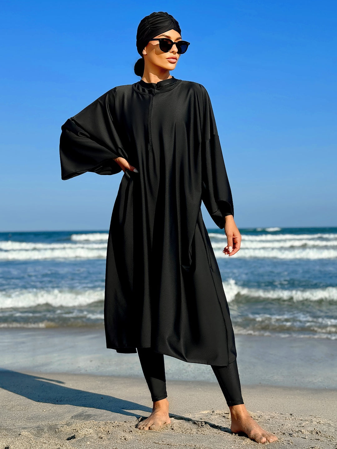 Costum de baie SHEIN, negru