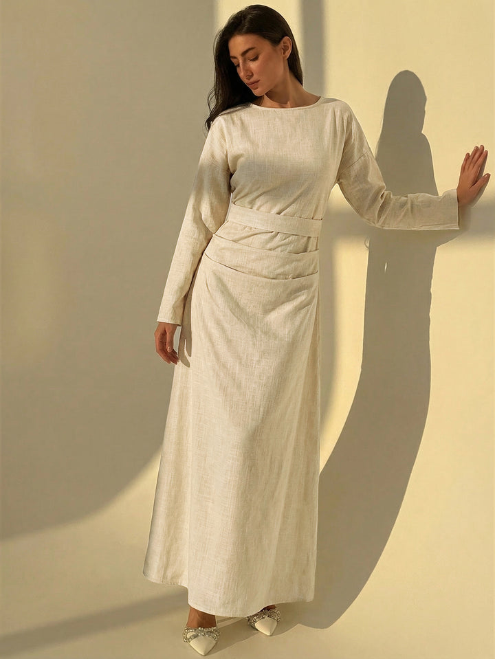 Rochie maxi SHEIN, portocaliu