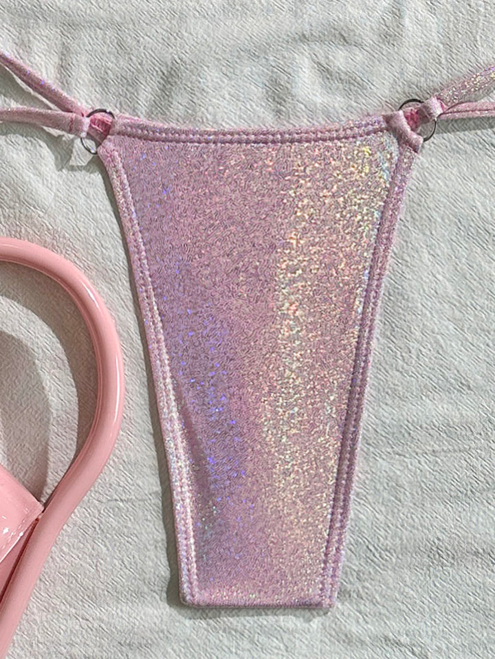 Set bikini SHEIN, roz