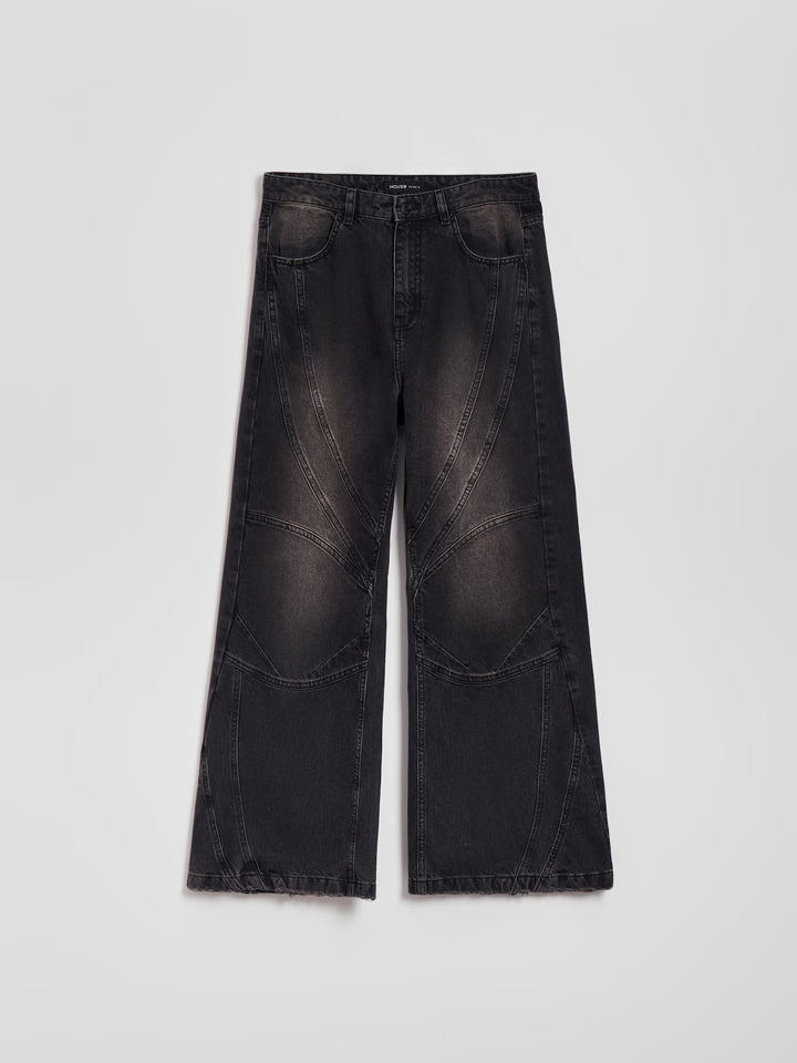 Jeans HOUSE, negru