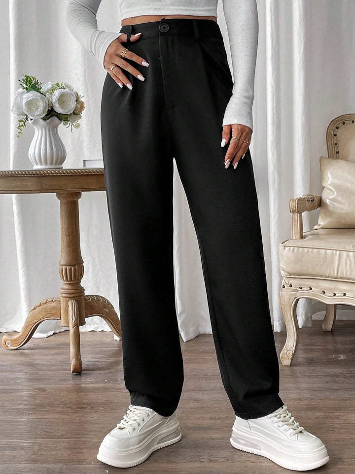 Pantaloni SHEIN, negru