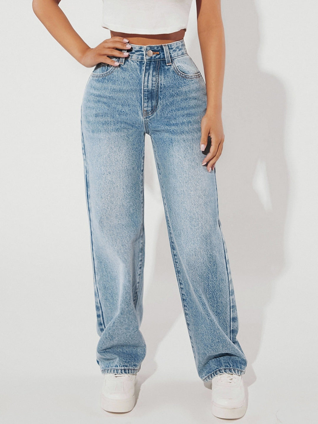Jeans SHEIN, albastru