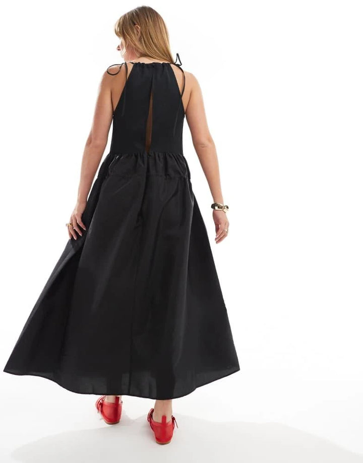 ASOS maxi ruha, fekete