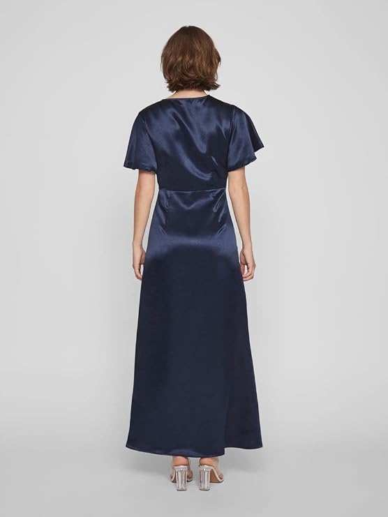 Rochie maxi VILA, albastru