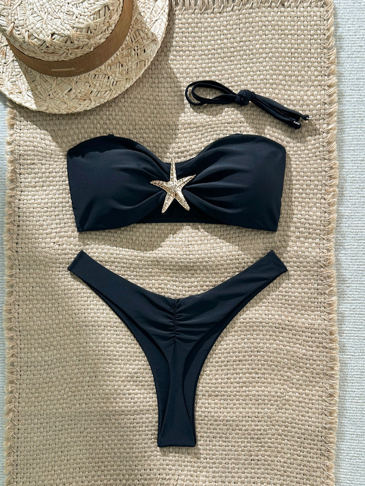 Set bikini SHEIN, negru