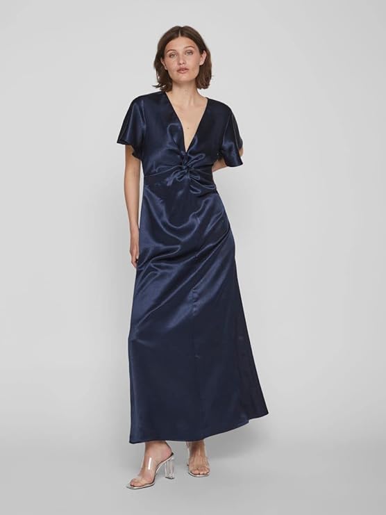 Rochie maxi VILA, albastru