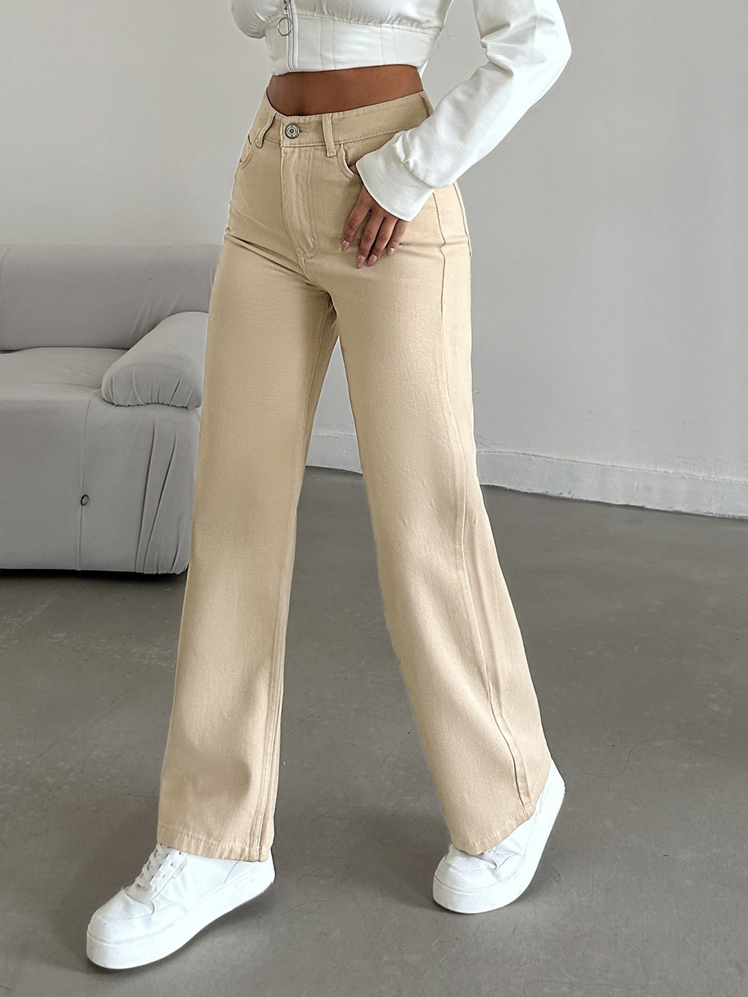 Jeans SHEIN, bej