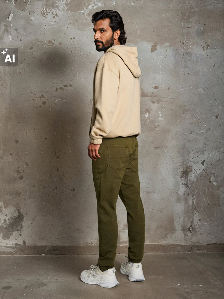 Pantaloni SINSAY, verde