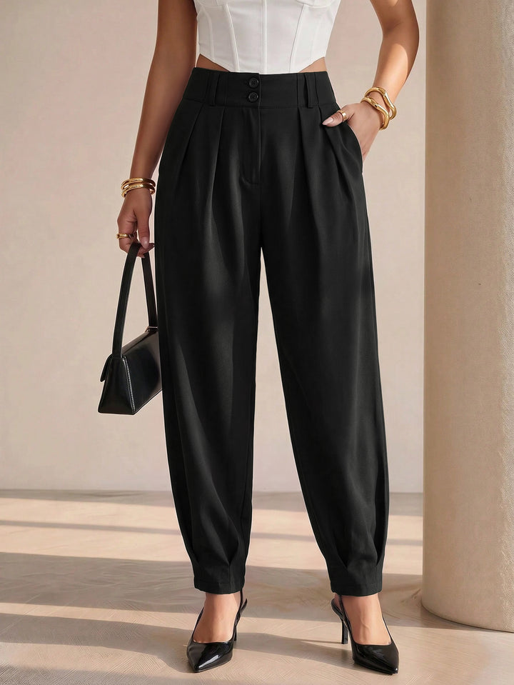 Pantaloni SHEIN, negru