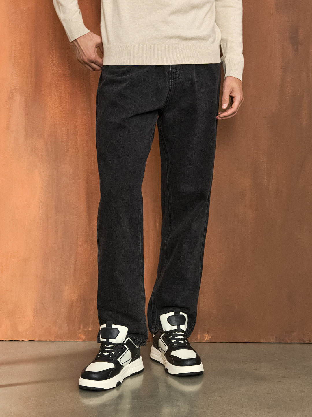 Jeans SINSAY, negru