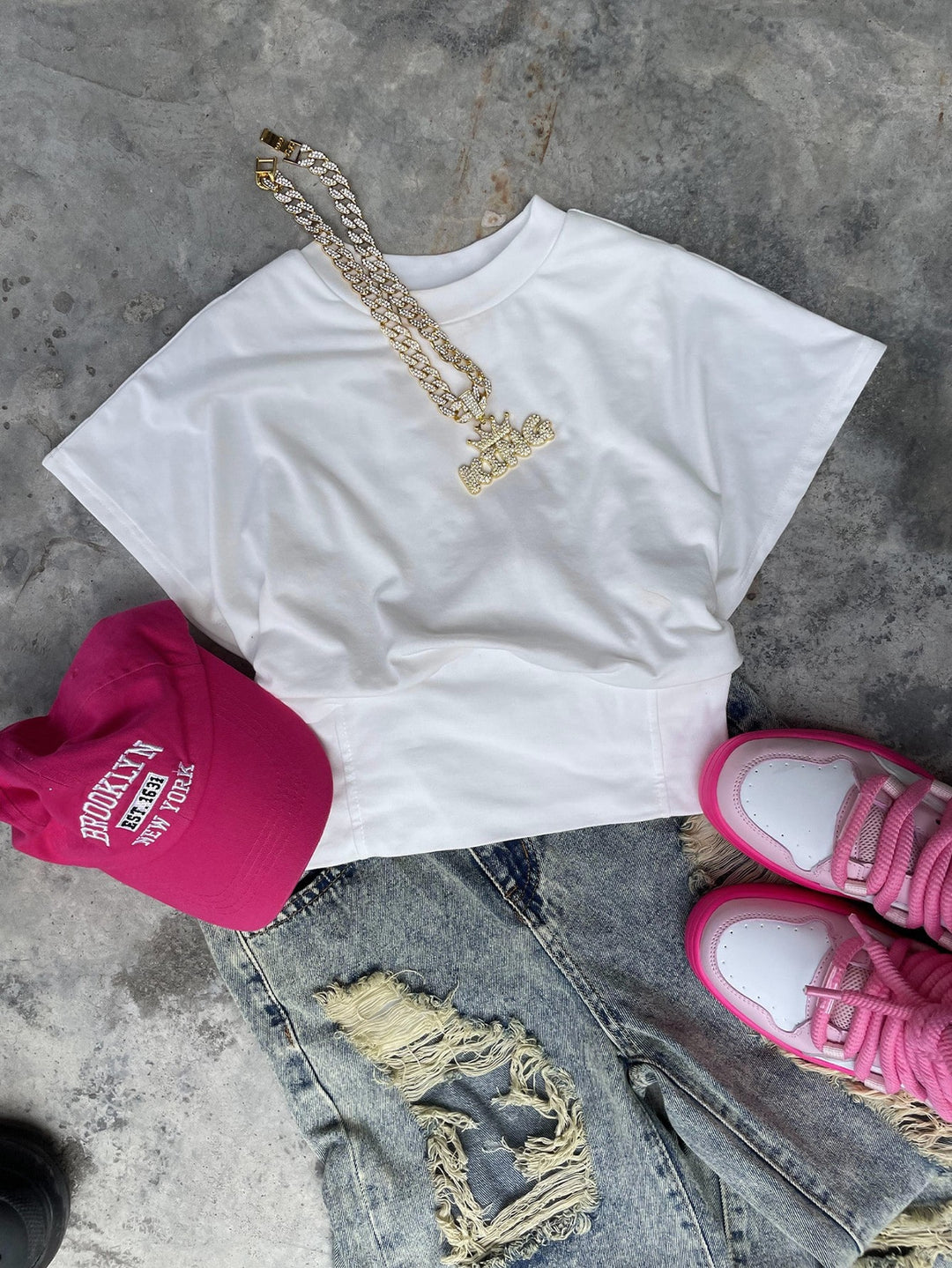 Tricou SHEIN, alb