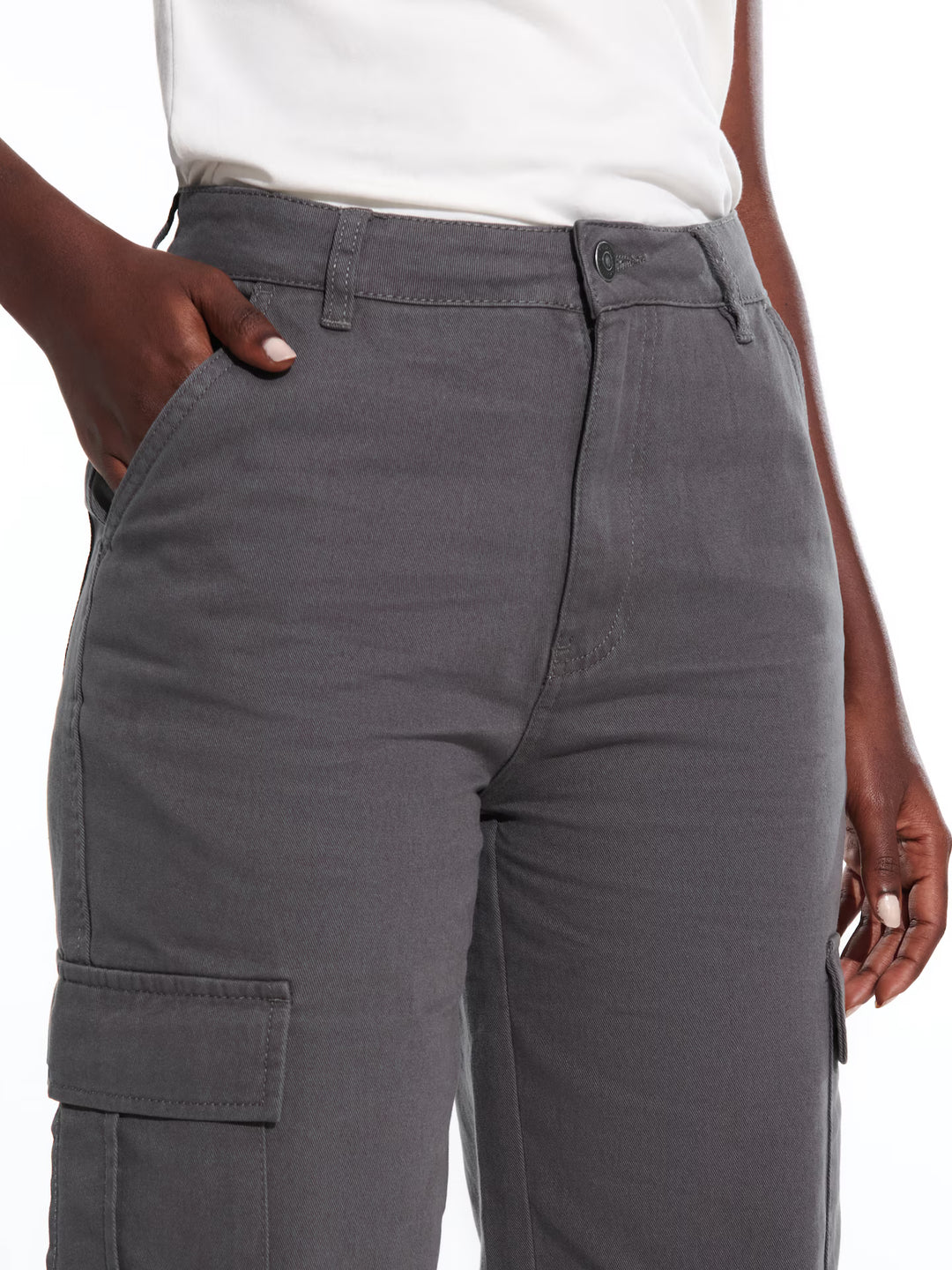 Jeans SINSAY, gri